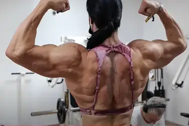 Female muscle domination